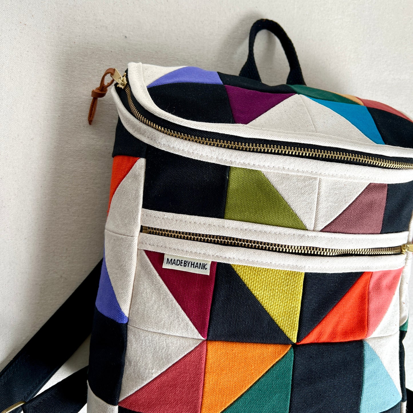 fractured nova star backpack, bright multi
