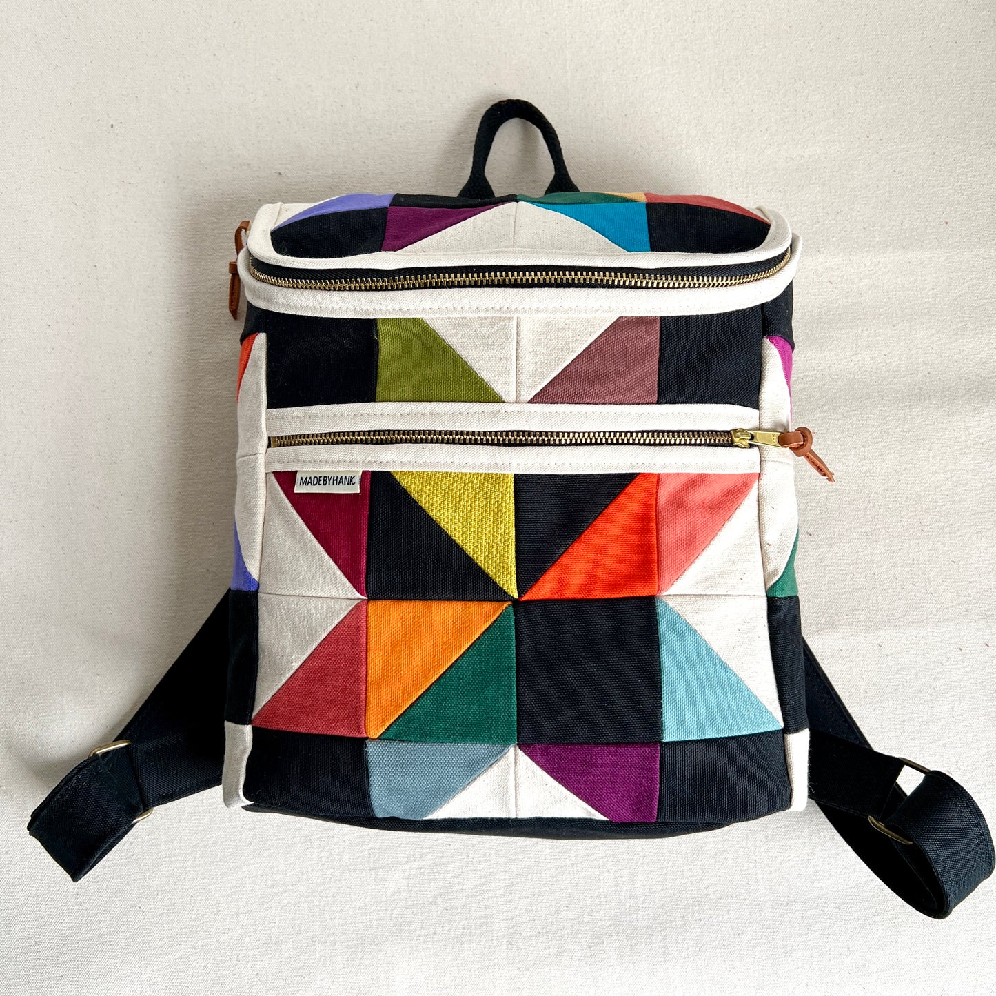 fractured nova star backpack, bright multi