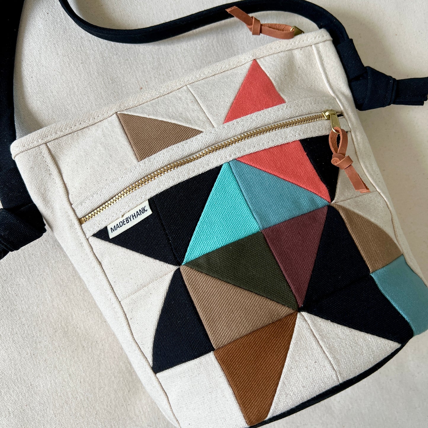 midi bucket bag, coral/violet/aqua/forest/mustard etc