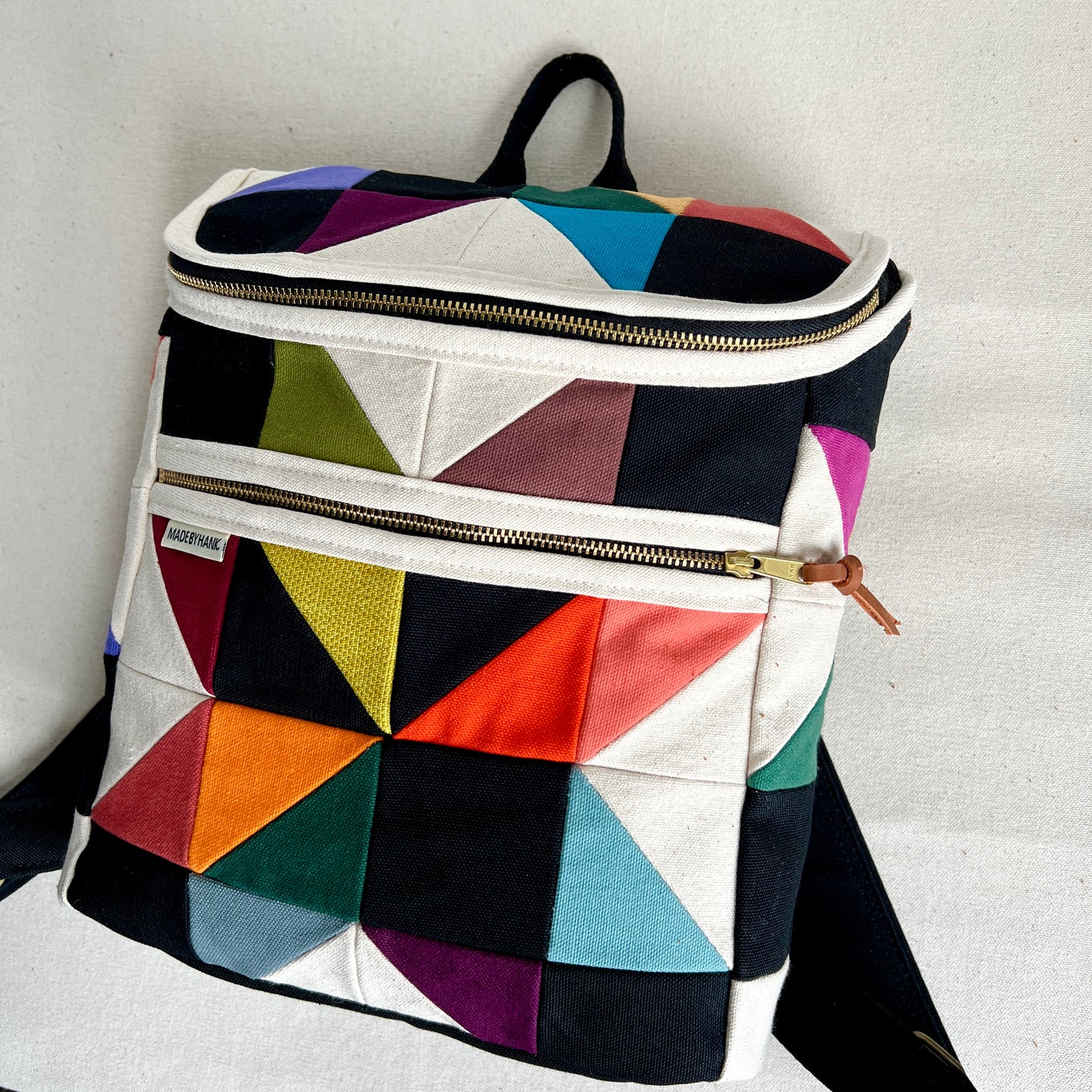 fractured nova star backpack, bright multi